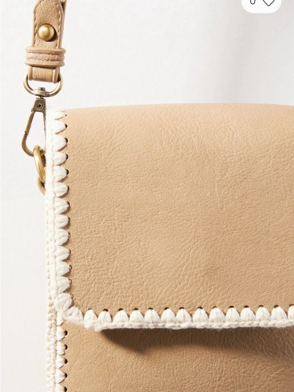 Urban Originals Love Fest Crochet Satchel from Anthropologie